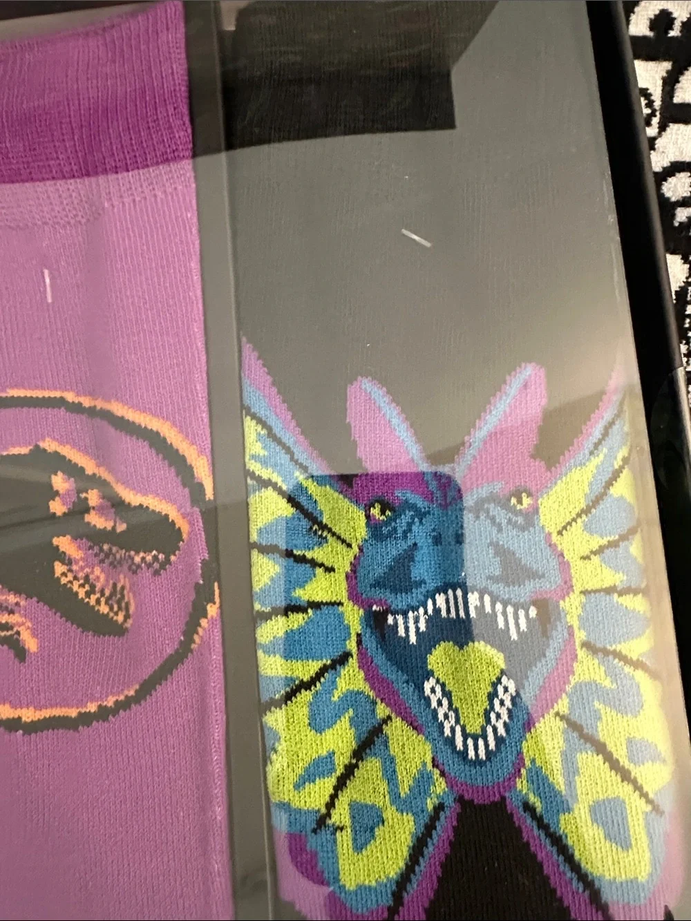 Jurassic Park 4 pairs Crew Socks Lenticular Gift Set Box